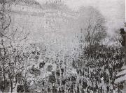 The Boulevard des Capucines, Claude Monet